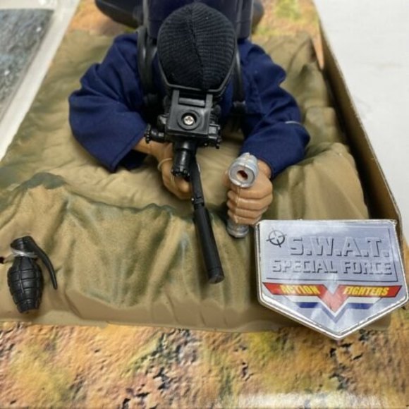 2002 Action Fighters SWAT‎ Special Force Crawler Action Figure Never Been Used - Picture 3 of 12